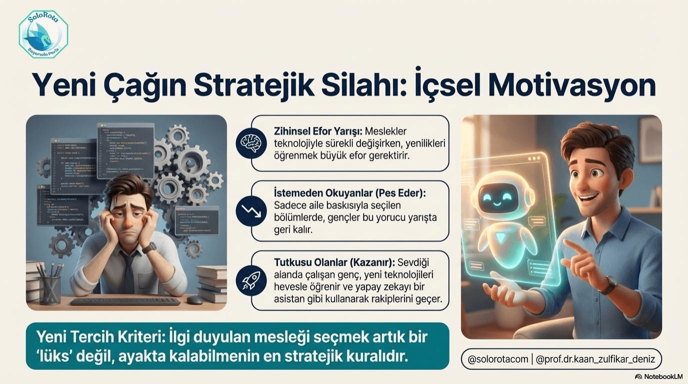 Çocuğumun öğrenim yolculuğu, Garanti meslek illüzyonu ve Yeni tercih stratejileri - 6