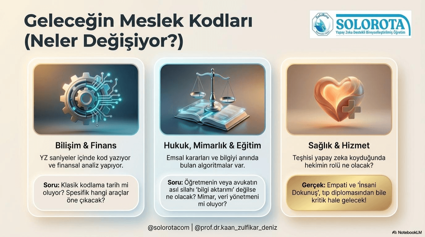 Çocuğumun öğrenim yolculuğu, Garanti meslek illüzyonu ve Yeni tercih stratejileri - 7