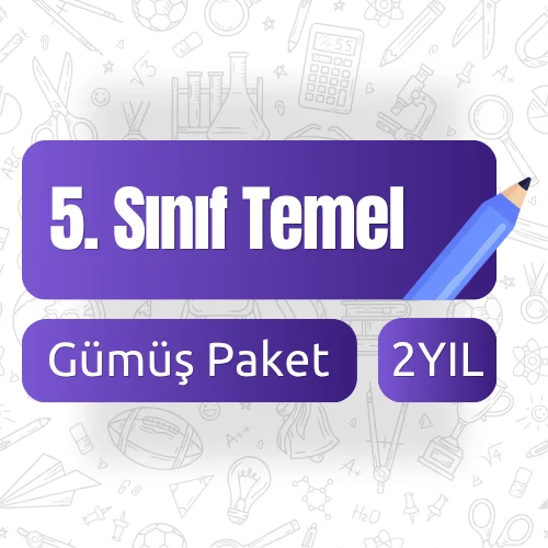 5. Sınıf 2 Yıllık Temel (Gümüş) Paket