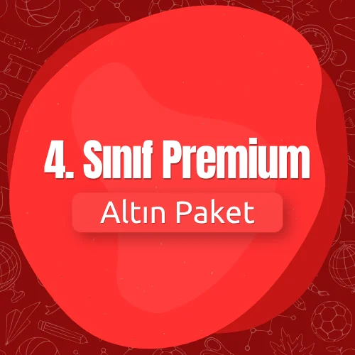 4. Sınıf Premium (Altın) Paket