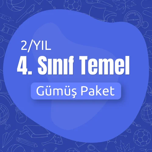 4. Sınıf 2 Yıllık Temel (Gümüş) Paket