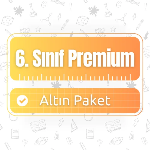 6. Sınıf Premium (Altın) Paket