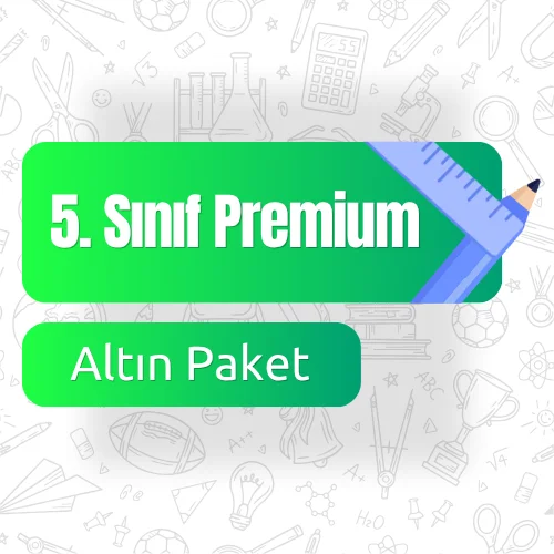 5. Sınıf Premium (Altın) Paket