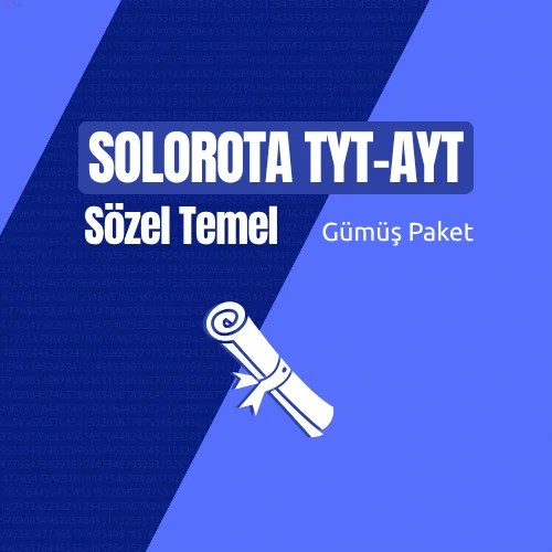 SOLOROTA TYT-AYT SÖZEL TEMEL (GÜMÜŞ) PAKET