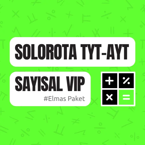 SOLOROTA TYT-AYT SAYISAL VIP (ELMAS) PAKET