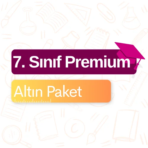 7. Sınıf Premium (Altın) Paket