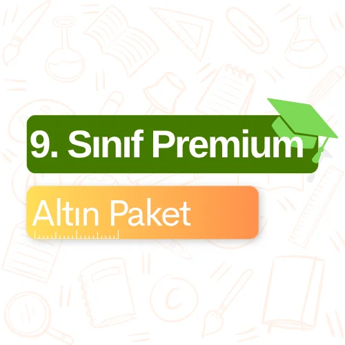 9. Sınıf Premium (Altın) Paket