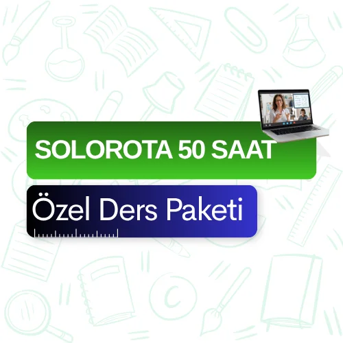 Solorota 50 Saat Özel Ders Paketi