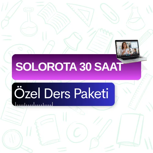 Solorota 30 Saat Özel Ders Paketi