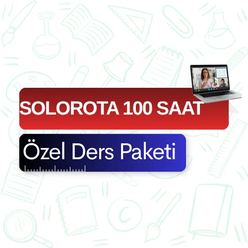 Solorota 100 Saat Özel Ders Paketi